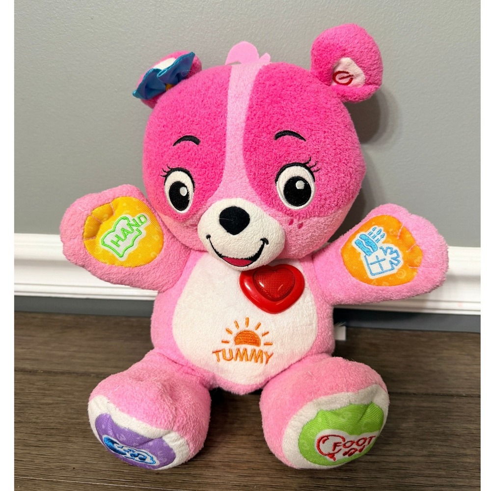 VTech Cora The Smart Cub Pink Interactive Learning Plush Bear Baby Toy